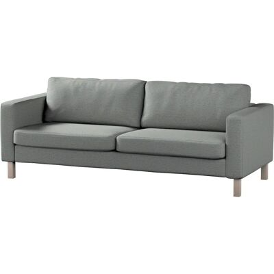 Dekoria - Karlstad - blau meliert - Sofa-Bezug Dekoria - Karlstad - blau meliert - Sofa-Bezug
