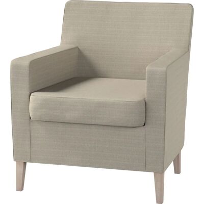 Dekoria - Karlstad - Beige - 61 x 56 x 80 cm - Armlehnenbezug Dekoria - Karlstad - Beige - 61 x 56 x 80 cm - Armlehnenbezug