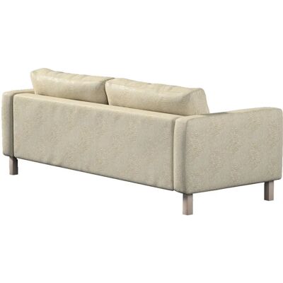 Dekoria - Karlstad - beige - 224x89x64 cm - Sofa cover Dekoria - Karlstad - beige - 224x89x64 cm - Sofa cover