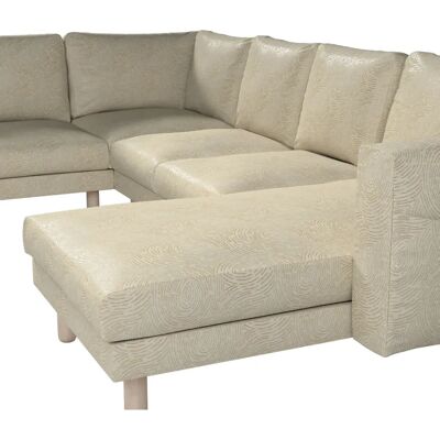 IKEA Norsborg Beige 5-Sitzer mit Chaise Sofa-Bezug IKEA Norsborg Beige 5-Sitzer mit Chaise Sofa-Bezug