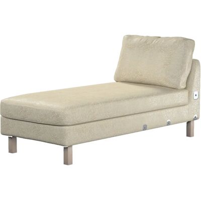Dekoria - Karlstad - Beige - 80x160x80 - Sofa cover Dekoria - Karlstad - Beige - 80x160x80 - Sofa cover