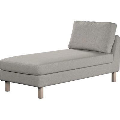 Dekoria - Karlstad - Grau - Chaise lounge cover Dekoria - Karlstad - Grau - Chaise lounge cover