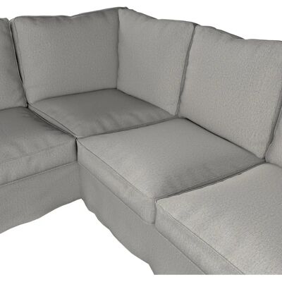Dekoria - Ektorp Corner - Grau-Beige - 240/136 x 82 x 73 cm - Sofabezug Dekoria - Ektorp Corner - Grau-Beige - 240/136 x 82 x 73 cm - Sofabezug