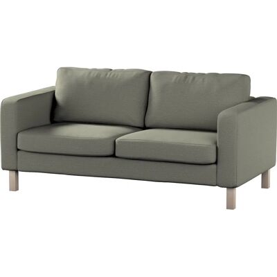 Dekoria - Karlstad 2-Sitz - Grau - Sofa-Cover Dekoria - Karlstad 2-Sitz - Grau - Sofa-Cover