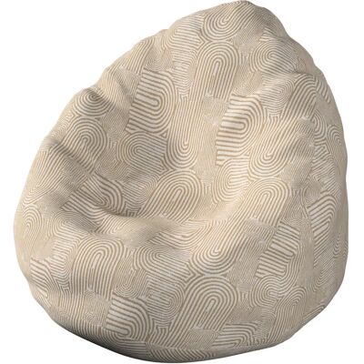 Dekoria - Worek - Ø50x85 - Beige - Bean Bag Dekoria - Worek - Ø50x85 - Beige - Bean Bag