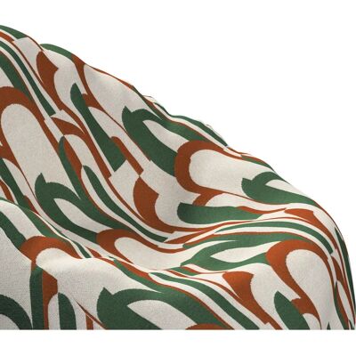 Dekoria - Ø60 x 105 cm - grün - Beanbag Dekoria - Ø60 x 105 cm - grün - Beanbag