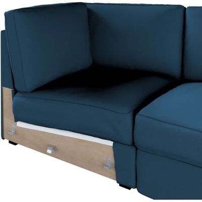 Dekoria - Kivik - Granatowy - 234 x 94 x 92 cm - Sofa slipcover Dekoria - Kivik - Granatowy - 234 x 94 x 92 cm - Sofa slipcover