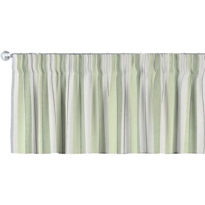Dekoria - Lambrekin na taśmie marszczącej - grün - 260 x 40 cm - Valance Dekoria - Lambrekin na taśmie marszczącej - grün - 260 x 40 cm - Valance