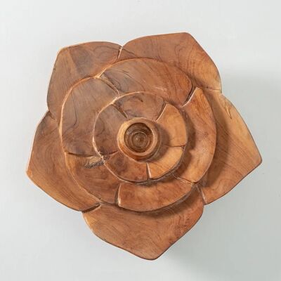 Dekoria - Flint - Brązowy - 27x6 cm - Świecznik Dekoria - Flint - Brązowy - 27x6 cm - Świecznik