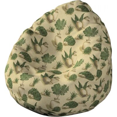 Dekoria - Worek Ø60 x 105 cm - beige - Bean bag Dekoria - Worek Ø60 x 105 cm - beige - Bean bag