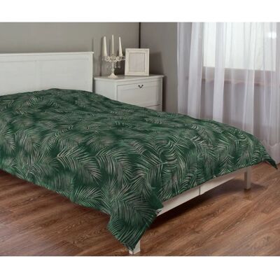 Dekoria - Narzuta pikowana w pasy 60x120 cm - zielony - 60x120 cm - Throw blanket Dekoria - Narzuta pikowana w pasy 60x120 cm - zielony - 60x120 cm - Throw blanket