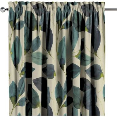 Generic - Zasłona na kanale - 130 x 100 cm - Zielony - Curtain Generic - Zasłona na kanale - 130 x 100 cm - Zielony - Curtain