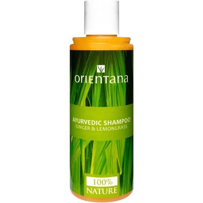 Champú Ayurvédico de Jengibre y Lemongrass de Orientana - Cuidado natural del cabello Champú Ayurvédico de Jengibre y Lemongrass de Orientana - Cuidado natural del cabello