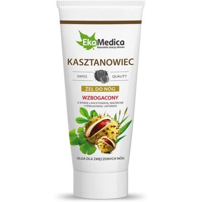 Żel na nogi z kasztanowca - Ulga i Orzeźwienie Żel na nogi z kasztanowca - Ulga i Orzeźwienie
