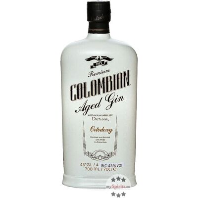 Dictador Orthodoxy - Kolumbianischer gereifter Gin - Reich, tropisch Dictador Orthodoxy - Kolumbianischer gereifter Gin - Reich, tropisch