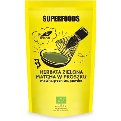 Bio Planet Ekologiczna matcha zielona herbata w proszku - Herbata Bio Planet Ekologiczna matcha zielona herbata w proszku - Herbata