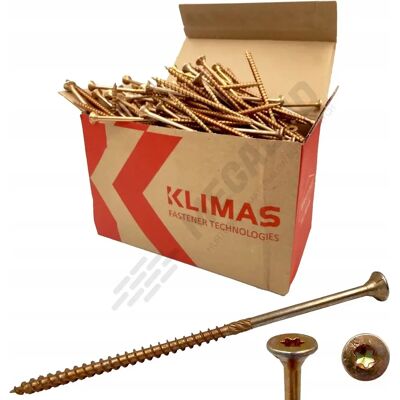 Wkręt-Met WKCS-60260 - Vis à bois, 6x260 mm, Pack de 100 - Publicité Wkręt-Met WKCS-60260 - Vis à bois, 6x260 mm, Pack de 100 - Publicité