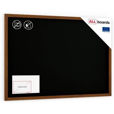 Tableau blanc AllBoards avec Cadre en Bois 150x100cm - Tableau blanc - Publicité Tableau blanc AllBoards avec Cadre en Bois 150x100cm - Tableau blanc - Publicité