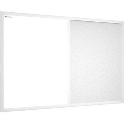 ALLboards Tableau Combiné Magnétique et Liège - 60x40 cm - Publicité ALLboards Tableau Combiné Magnétique et Liège - 60x40 cm - Publicité