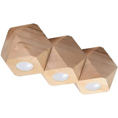 Sollux Woody Surface Mounted Downlight - Natural Wood - GU10 - Downlight Sollux Woody Surface Mounted Downlight - Natural Wood - GU10 - Downlight
