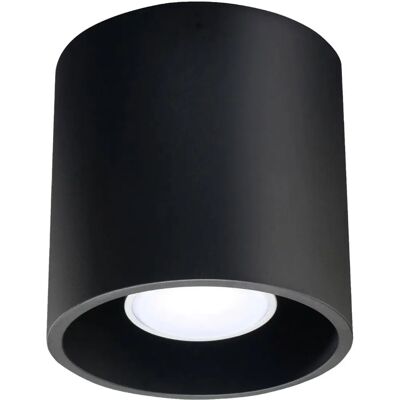 Sollux Lighting ORBIS - 1 Plafonnier Cylindrique Moderne - Publicité Sollux Lighting ORBIS - 1 Plafonnier Cylindrique Moderne - Publicité