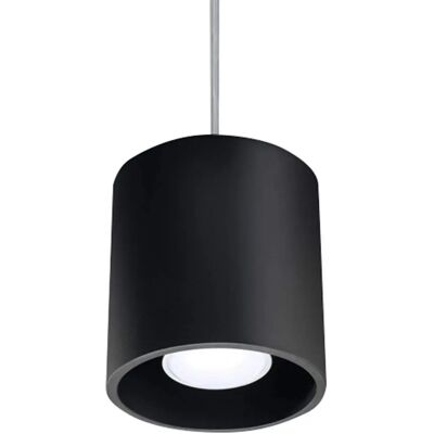 Sollux Lighting Orbis - Lampada a Sospensione Nera, GU10 Sollux Lighting Orbis - Lampada a Sospensione Nera, GU10