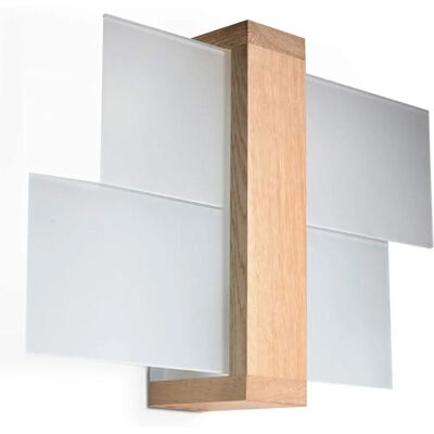 Sollux FENIKS - 1 Light Wall Light Natural Wood - Wall Light Sollux FENIKS - 1 Light Wall Light Natural Wood - Wall Light