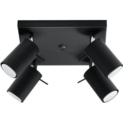 Sollux Lighting Sollux RING 4 Spotlights - Plafond Lamp - Publicité Sollux Lighting Sollux RING 4 Spotlights - Plafond Lamp - Publicité