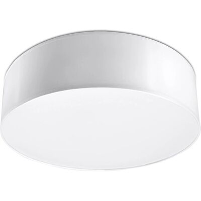Sollux Lighting - Arena 2 Light Flush Ceiling Light - White - Ceiling Lamp Sollux Lighting - Arena 2 Light Flush Ceiling Light - White - Ceiling Lamp