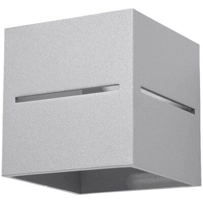 Applique da Parete Sollux LOBO - Grigia G9 1 Luce Applique da Parete Sollux LOBO - Grigia G9 1 Luce