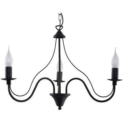 Sollux MINERWA 3-Licht Mehrarm Kronleuchter - Kronleuchter Sollux MINERWA 3-Licht Mehrarm Kronleuchter - Kronleuchter