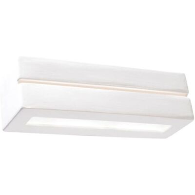 Lampada da Parete in Ceramica Bianca VEGA LINE - Sollux Lampada da Parete in Ceramica Bianca VEGA LINE - Sollux