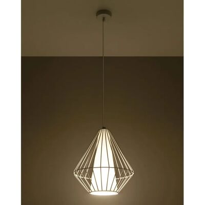 Sollux DEMI Weiße Hängelampe - Deckenlampe Sollux DEMI Weiße Hängelampe - Deckenlampe