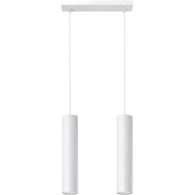 Sollux Lighting Lagos 2 Light Pendant White - Pendant Light Sollux Lighting Lagos 2 Light Pendant White - Pendant Light
