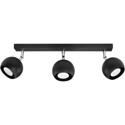 Sollux OCULARE 3 Ceiling Light - Ceiling Light, Black, GU10 Sollux OCULARE 3 Ceiling Light - Ceiling Light, Black, GU10