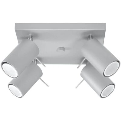 Lustre RING 4 de Sollux Lighting - Design Moderne - 4 Spotlights - Publicité Lustre RING 4 de Sollux Lighting - Design Moderne - 4 Spotlights - Publicité