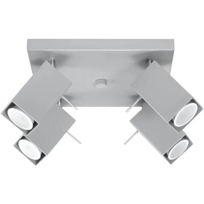 Sollux MERIDA - Plafond 4 Spots - Lampe industrielle - Publicité Sollux MERIDA - Plafond 4 Spots - Lampe industrielle - Publicité