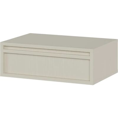 Comodino Selsey Evo - 50 cm - Sospeso - Crema - Un cassetto Comodino Selsey Evo - 50 cm - Sospeso - Crema - Un cassetto