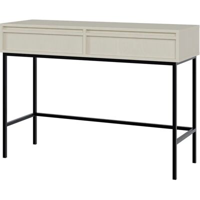 Selsey Evo - Schminktisch - 110 cm - mit Schubladen und Rahmen - creme Selsey Evo - Schminktisch - 110 cm - mit Schubladen und Rahmen - creme