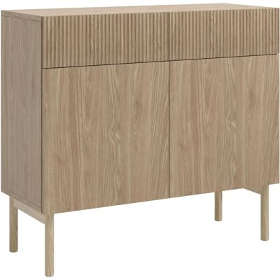 Nolie Eichenöl Sideboard mit 2 Schubladen - Japanisch-Scandinavisches Design Nolie Eichenöl Sideboard mit 2 Schubladen - Japanisch-Scandinavisches Design