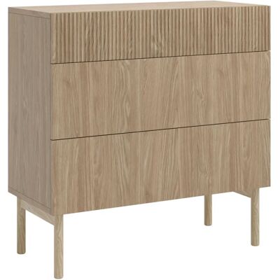 Selsey Eichenholz 3-Schubladen Kommode - Kommode Selsey Eichenholz 3-Schubladen Kommode - Kommode
