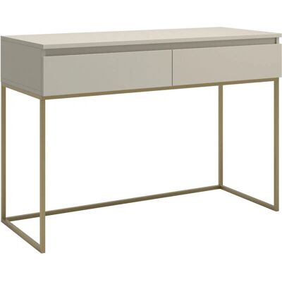 Selsey Bemmi Tavolo da trucco moderno con struttura in metallo 120cm Selsey Bemmi Tavolo da trucco moderno con struttura in metallo 120cm