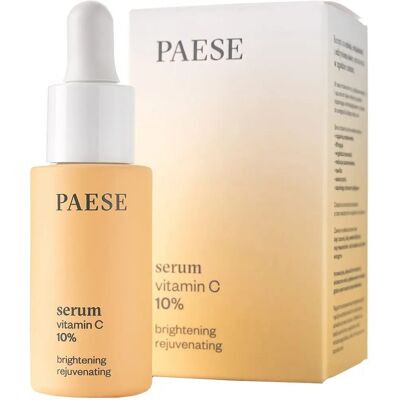 Paese Serum Vitamine C 10% - Verhelderend en Verjongend Olie Serum Paese Serum Vitamine C 10% - Verhelderend en Verjongend Olie Serum