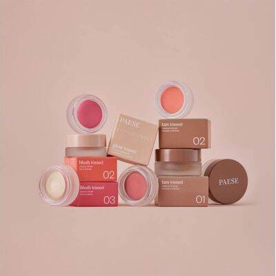 Paese Creamy Blush Kissed - Natural, Long-Lasting Blush - 4g Paese Creamy Blush Kissed - Natural, Long-Lasting Blush - 4g