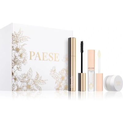 Paese Perfect Set - Nawilżacz, Tusz do rzęs, Błyszczyk - Zestaw urody Paese Perfect Set - Nawilżacz, Tusz do rzęs, Błyszczyk - Zestaw urody