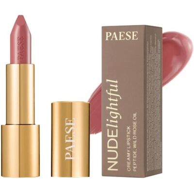 Paese NudeLightful Lipstick - Rose Cream - Creamy, Long-Lasting, Stylish - Lipstick Paese NudeLightful Lipstick - Rose Cream - Creamy, Long-Lasting, Stylish - Lipstick