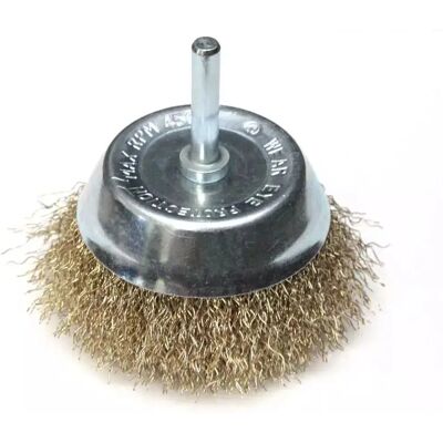 Dedra F32-050 Brosse en fil d'acier - accessoire pour meuleuse d'angle - Publicité Dedra F32-050 Brosse en fil d'acier - accessoire pour meuleuse d'angle - Publicité