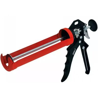 Dedra 1201-03 Caulking Gun - Rotatable Tube - Aluminum Handle Dedra 1201-03 Caulking Gun - Rotatable Tube - Aluminum Handle