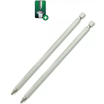 Dedra PZ2x150mm Schraubendreherbit - 2 stk Dedra PZ2x150mm Schraubendreherbit - 2 stk