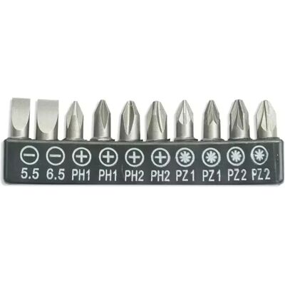 Dedra 18A07S11 Schraubendreher-Bits 10 stk - Schraubendreher Bits Dedra 18A07S11 Schraubendreher-Bits 10 stk - Schraubendreher Bits